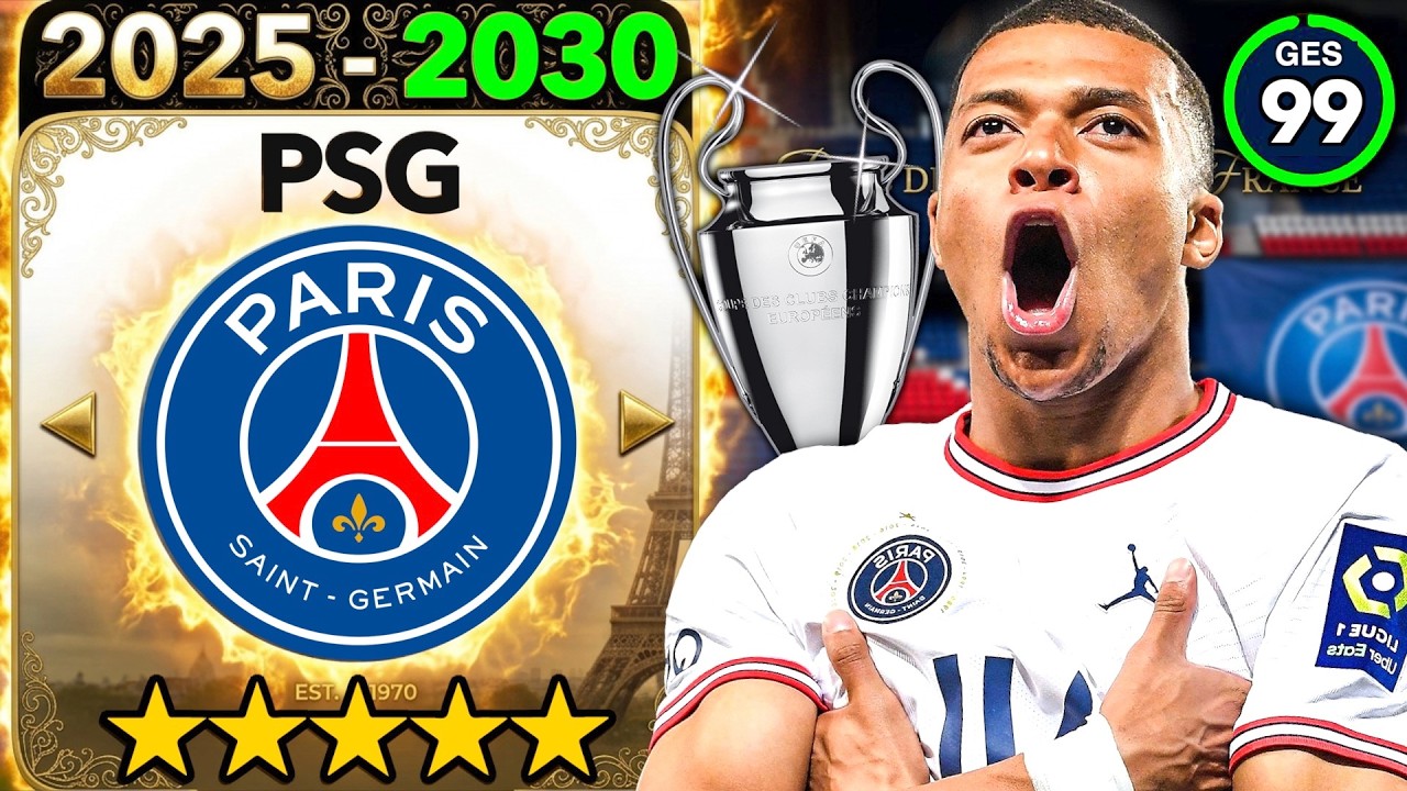 Ich habe PSG bis 2030 NEU AUFGEBAUT! 👀🏆 *zu wild!*