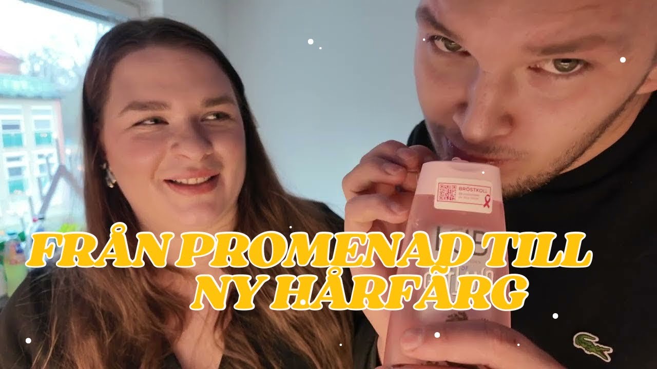 Från promenad till ny hårfärg🪮👩🏽 VLOGG 