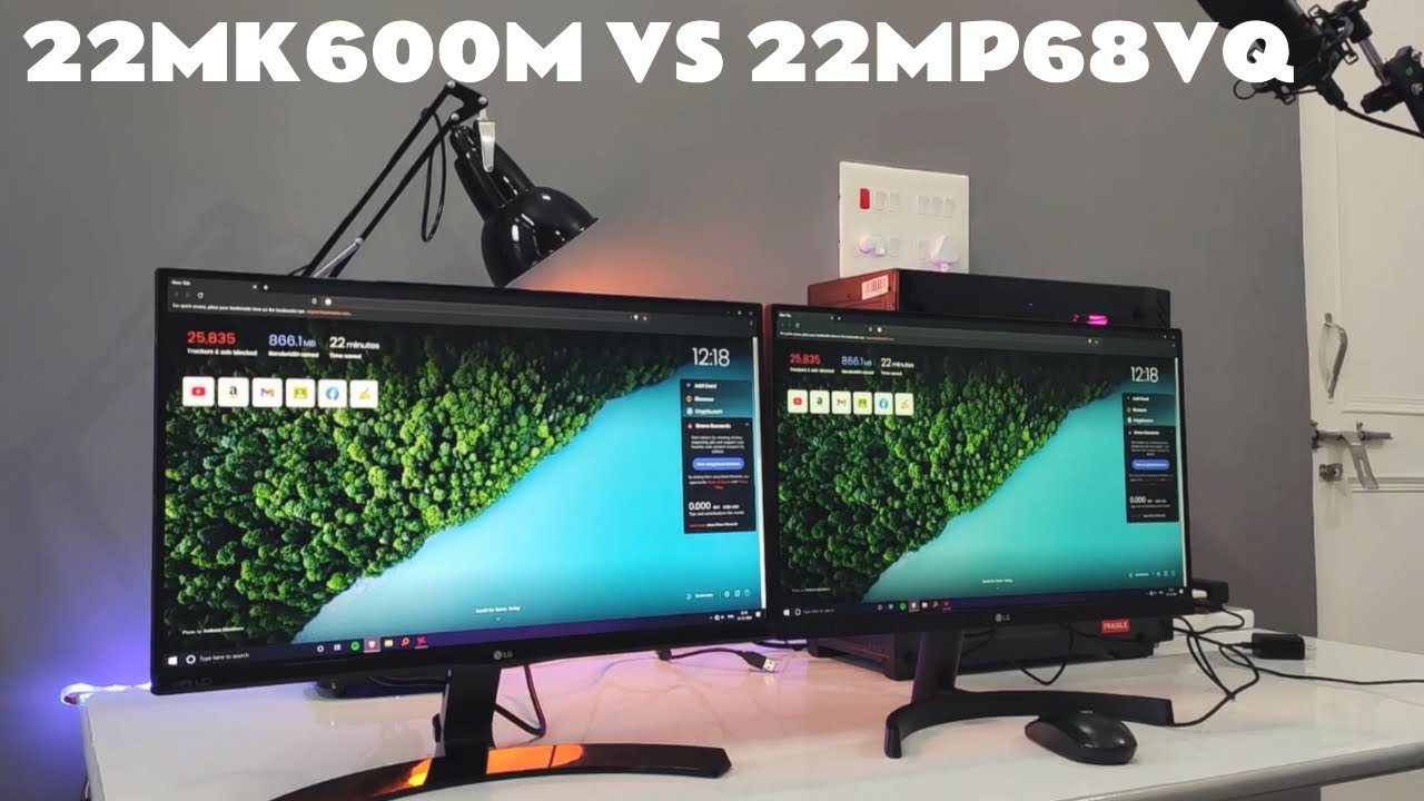 LG 22MK600M vs LG 22MP68VQ | Which One You Should Buy?