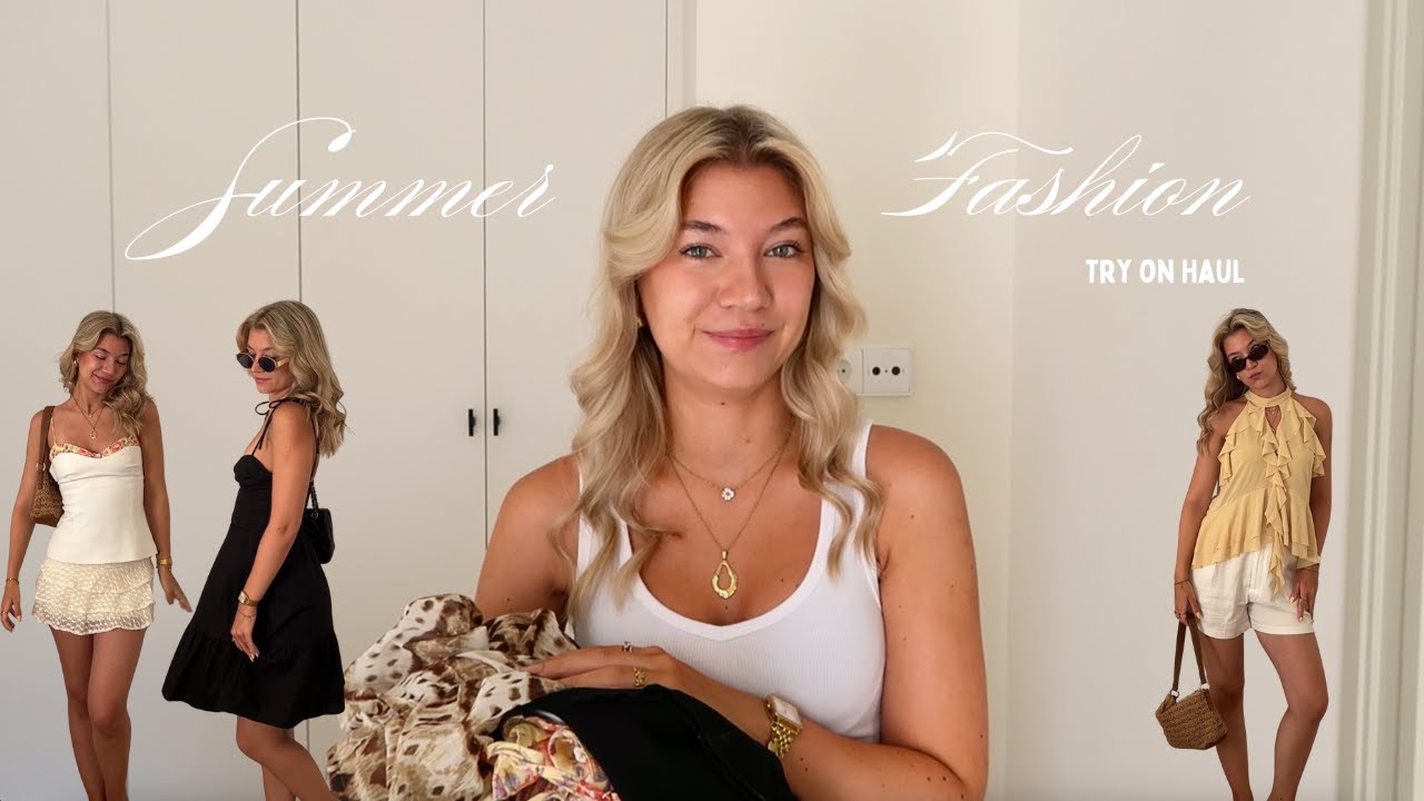 summer fashion haul + style inspiration (Zara, H&M, Vinted...)