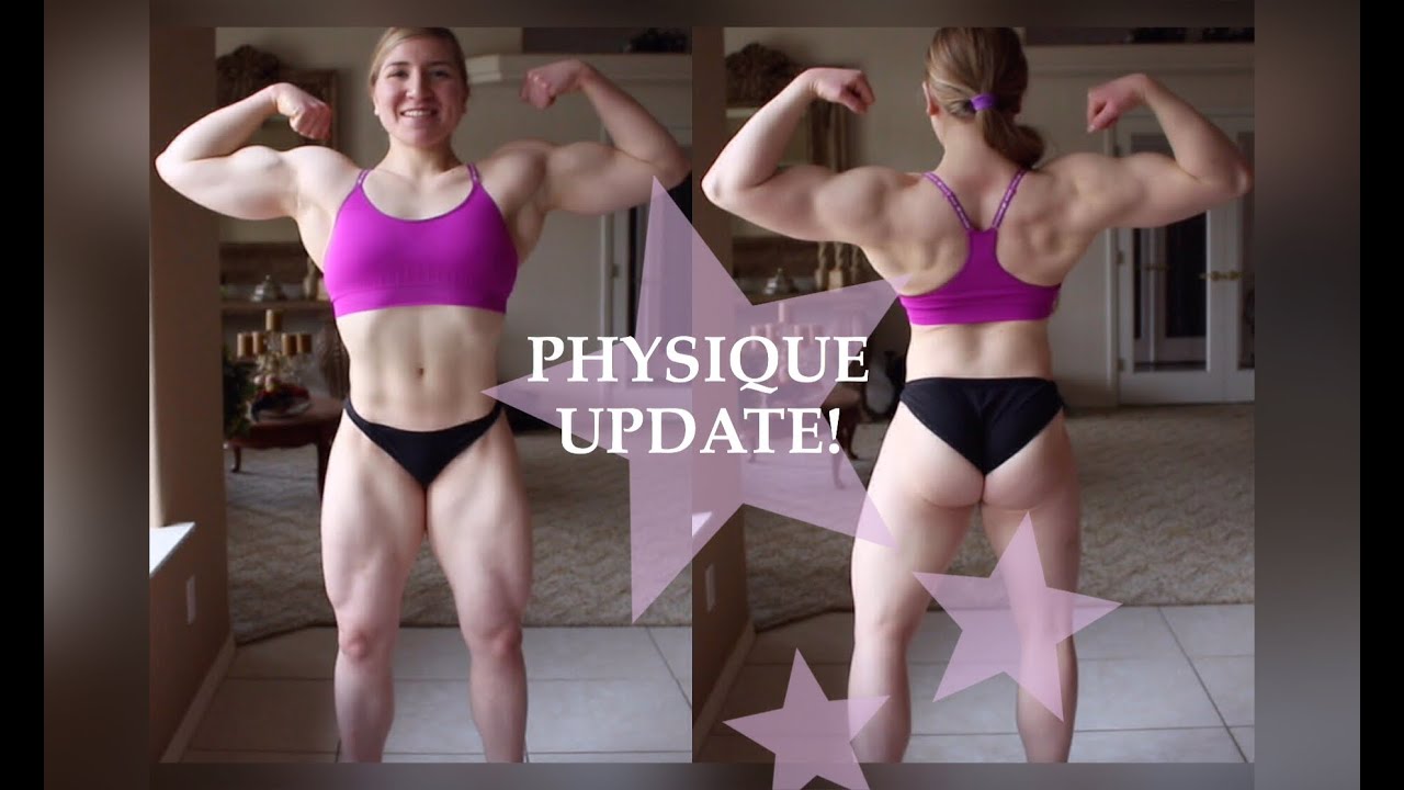 18 Year Old Female Bodybulider Cynthia Posing 149lbs