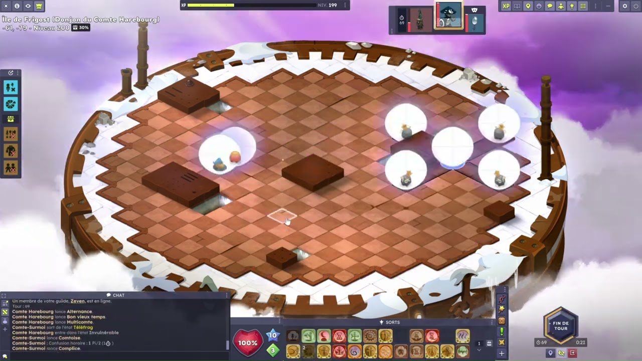 Comte-Surmoi - Comte Harebourg Xélor/Archiduk lvl 199 - Dofus 3 - Dakal 2