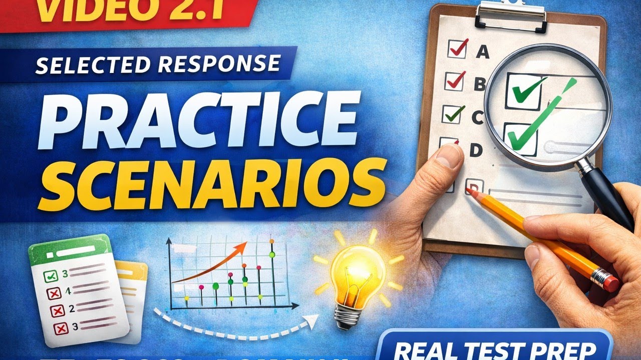 TExES 268 Domain II (Leading Learning) &mdash; Video 2.1: Practice Scenarios (Selected Response)