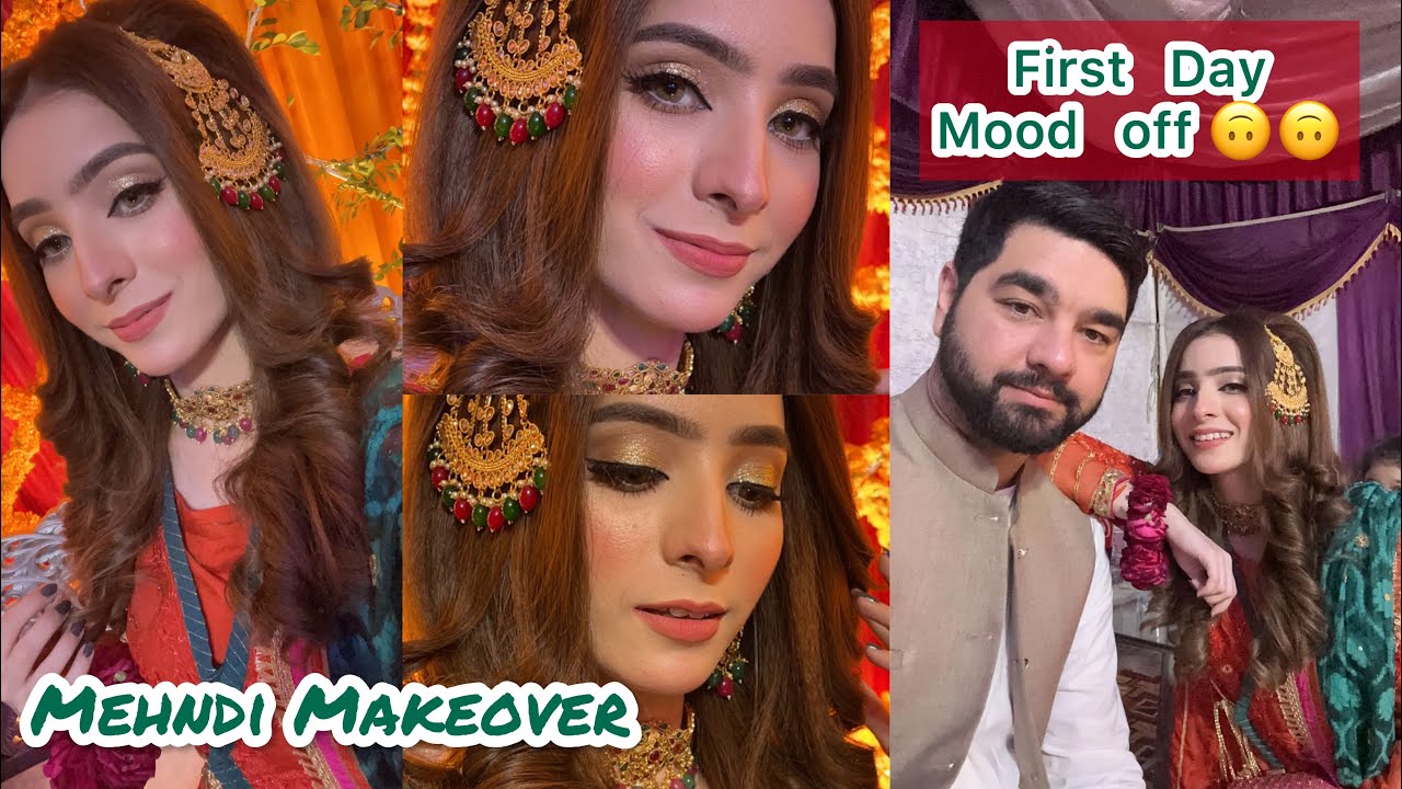 Getting Ready For Mehndi Function || Mehndi Makeover | Mehndi Vlog