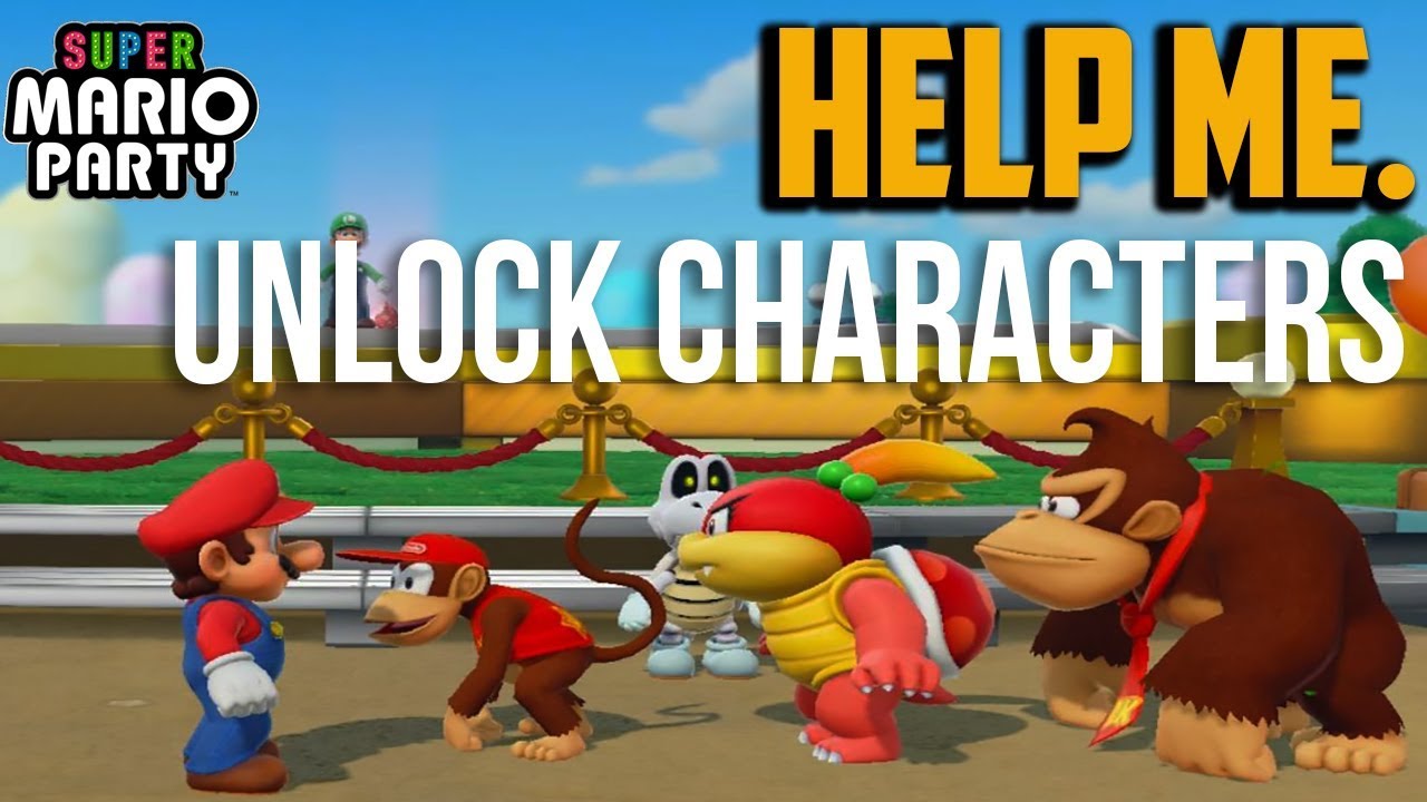 Super Mario Party : How to Unlock All Characters