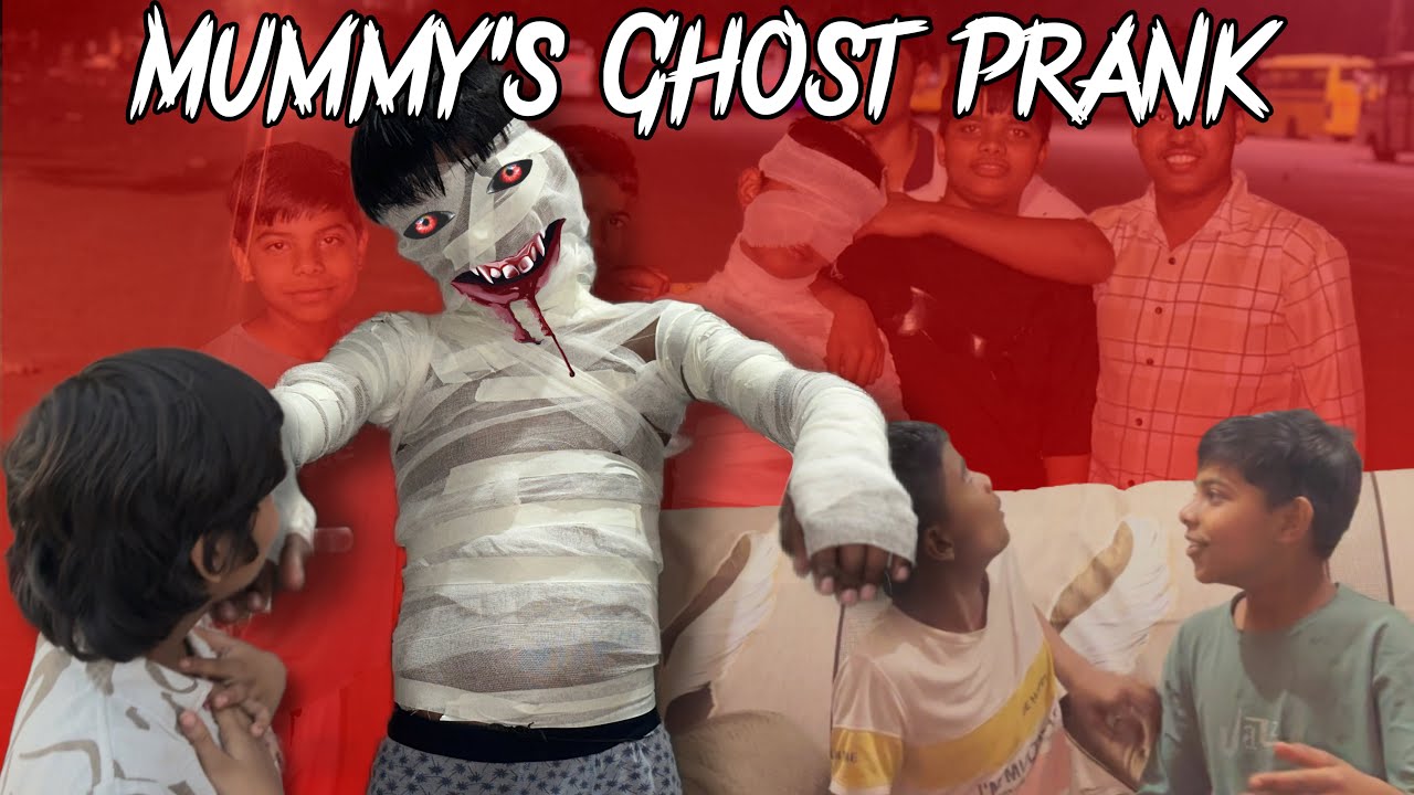 Mummy&rsquo;s Ghost Prank On Public 👻😰