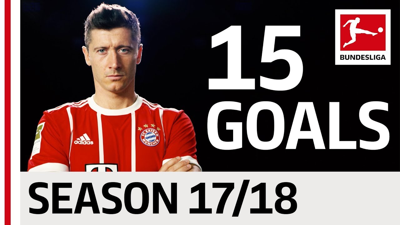 Robert Lewandowski - All Goals so far 2017/18