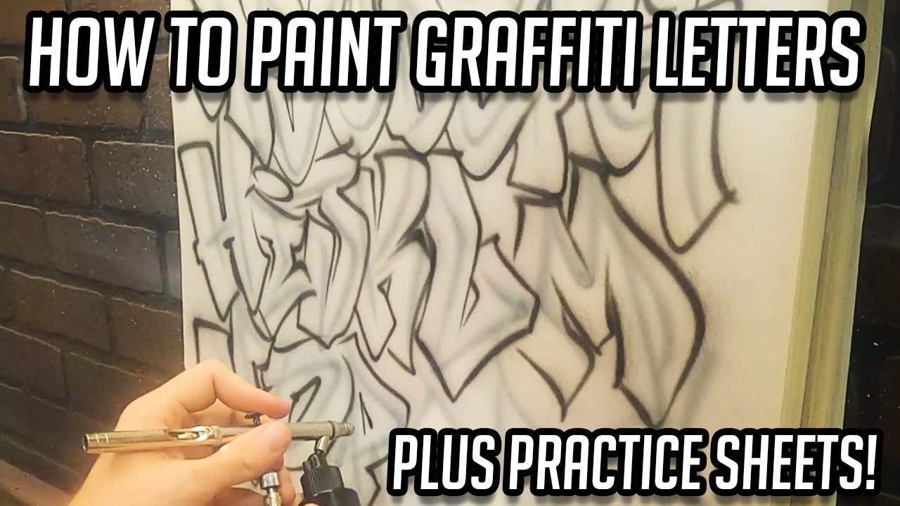 Painting a Graffiti alphabet