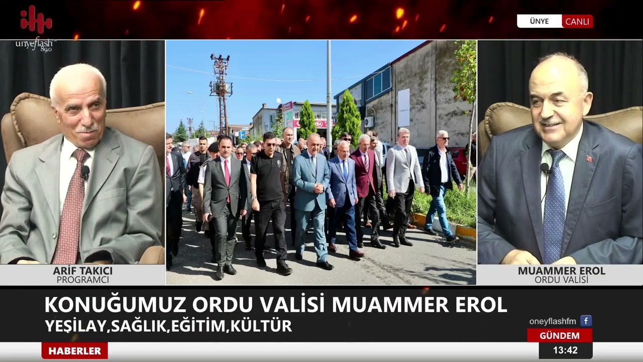 KONUĞUMUZ ORDU VALİSİ MUAMMER EROL