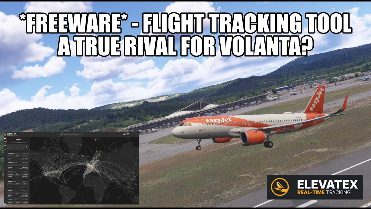 *WOW* - A Volanta Rival for FREE? | NEW Flight Tracking Tool for MSFS, X-Plane & More | Elevatex