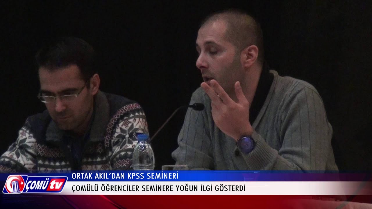 Ortak Akıl'dan KPSS Semineri
