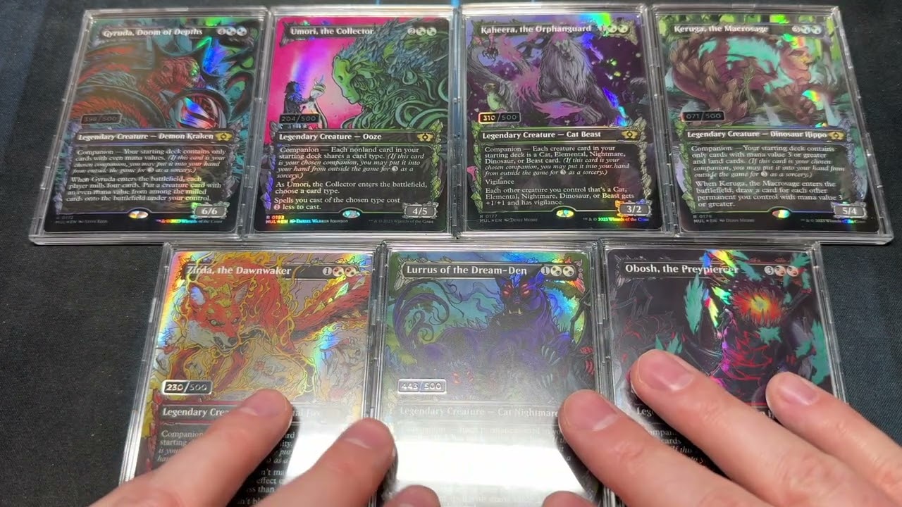 Моя коллекция серийных карт Magic