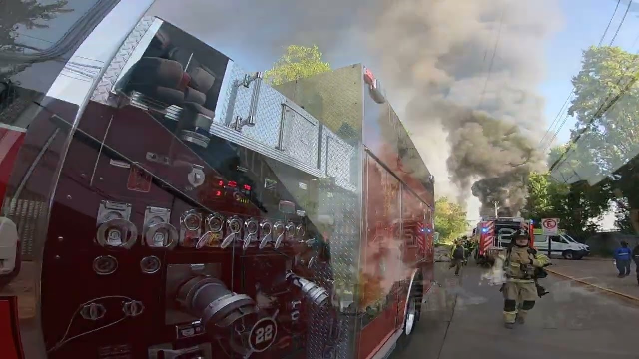 B-22 en 10-0 Posterior Alarma de Incendio en Los Atácameños con Av Fresia Comuna de Renca