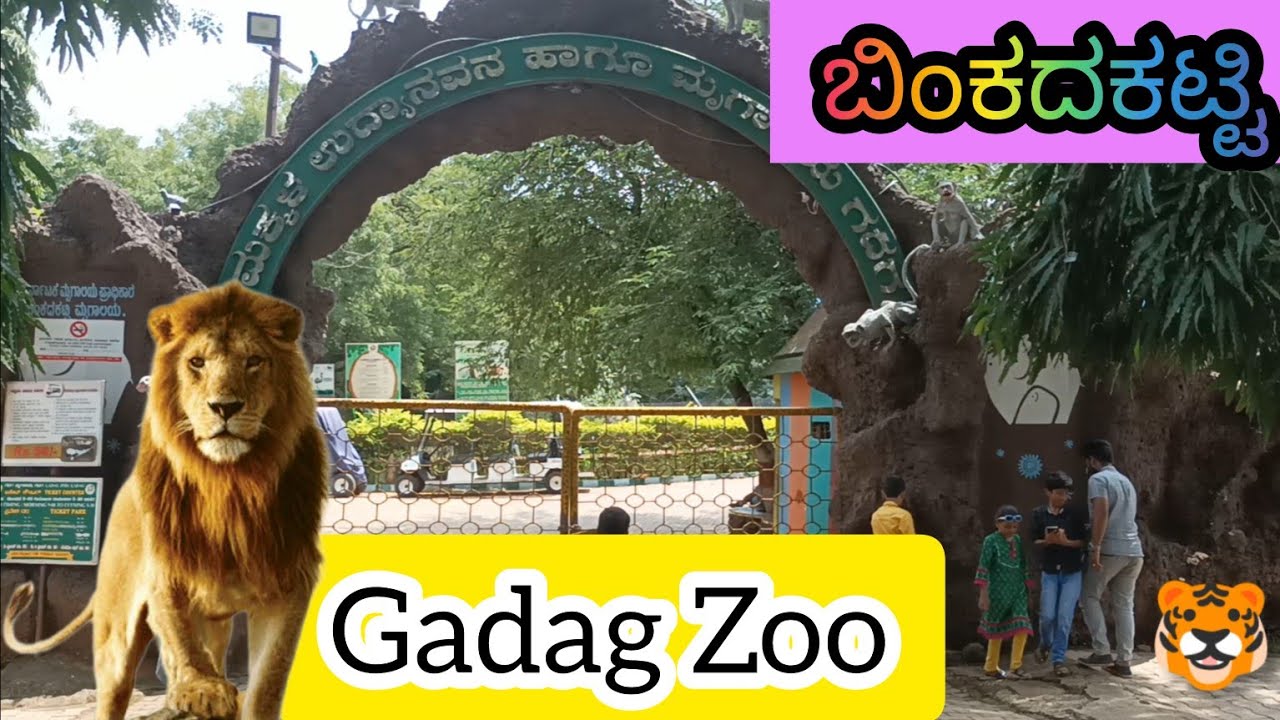 Gadag Zoo / Binkadakatti Zoo. Best zoo in North Karnataka