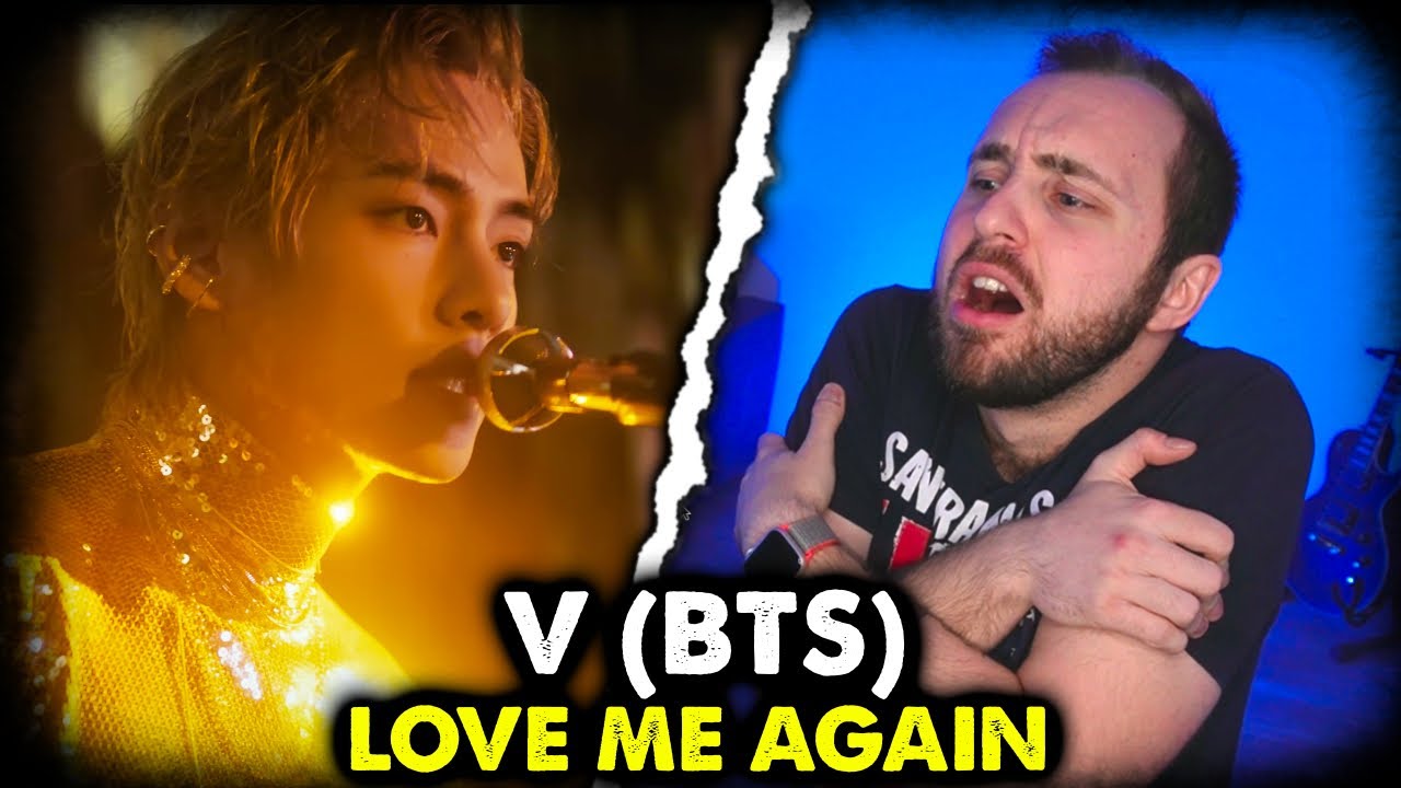 V (BTS) - Love Me Again // реакция на кпоп