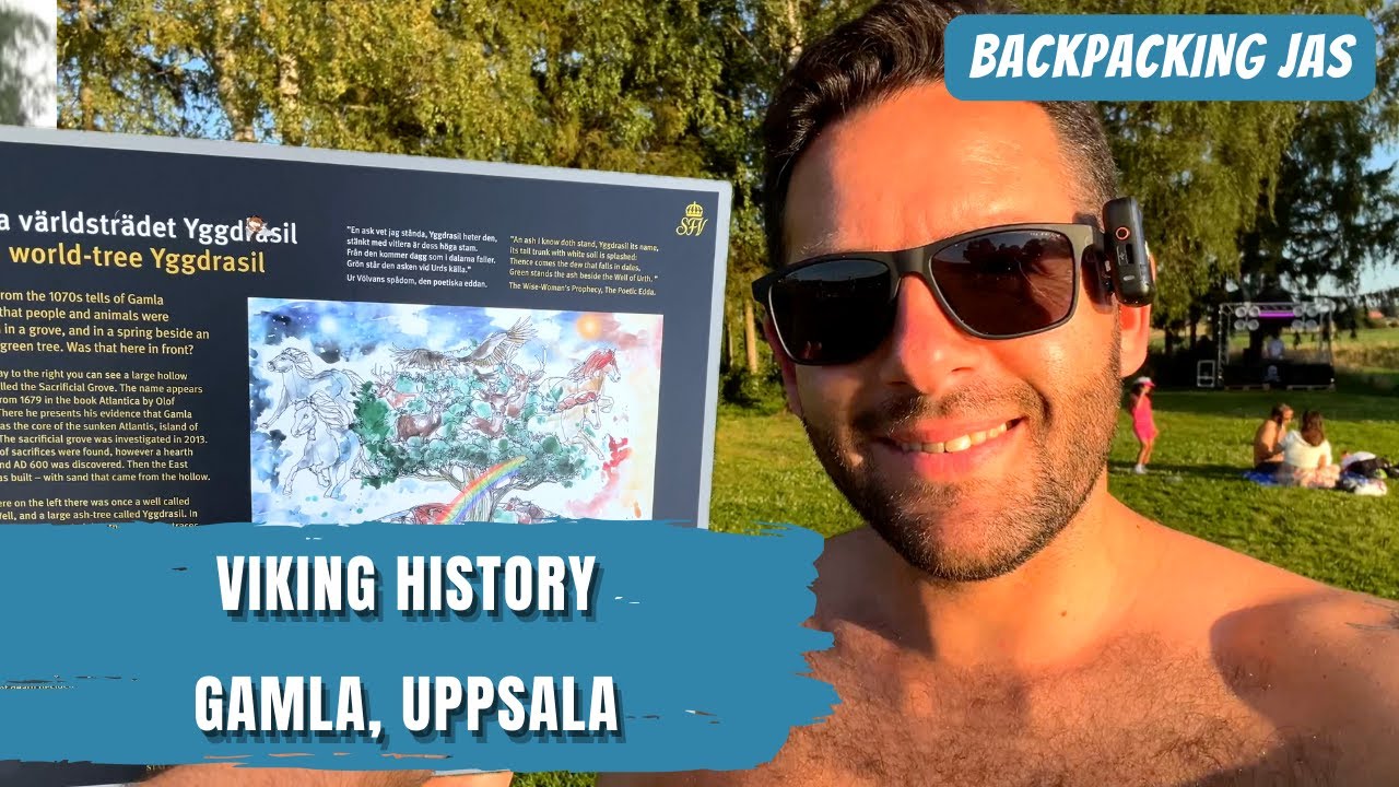 Backpacking in Gamla Uppsala, Sweden: Exploring Viking History & Scenic Beauty