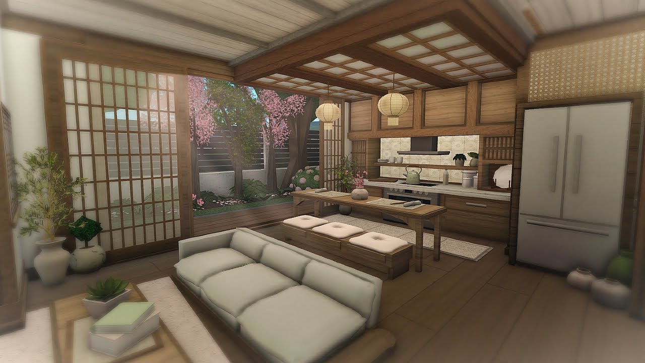 Decorating my JAPANESE Home in Bloxburg