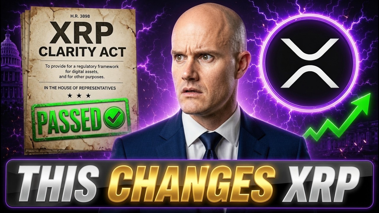 XRP NEWS TODAY : The Clarity Act Just Changed Everything For XRP