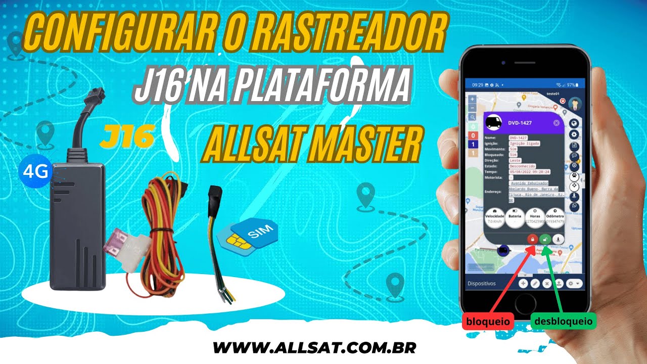 Conheça e configure Seu Rastreador J16 4G em Minutos!