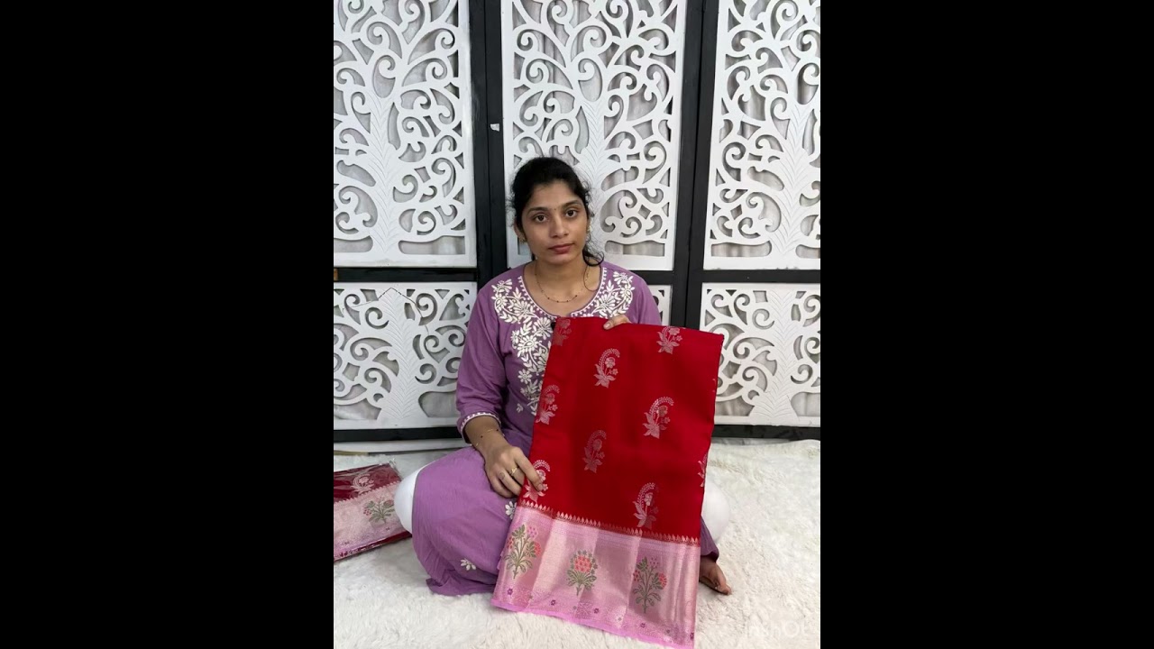 2099/-Exclusive collection chinya pattu with nice zari weaving all over saree //Purnima collections 