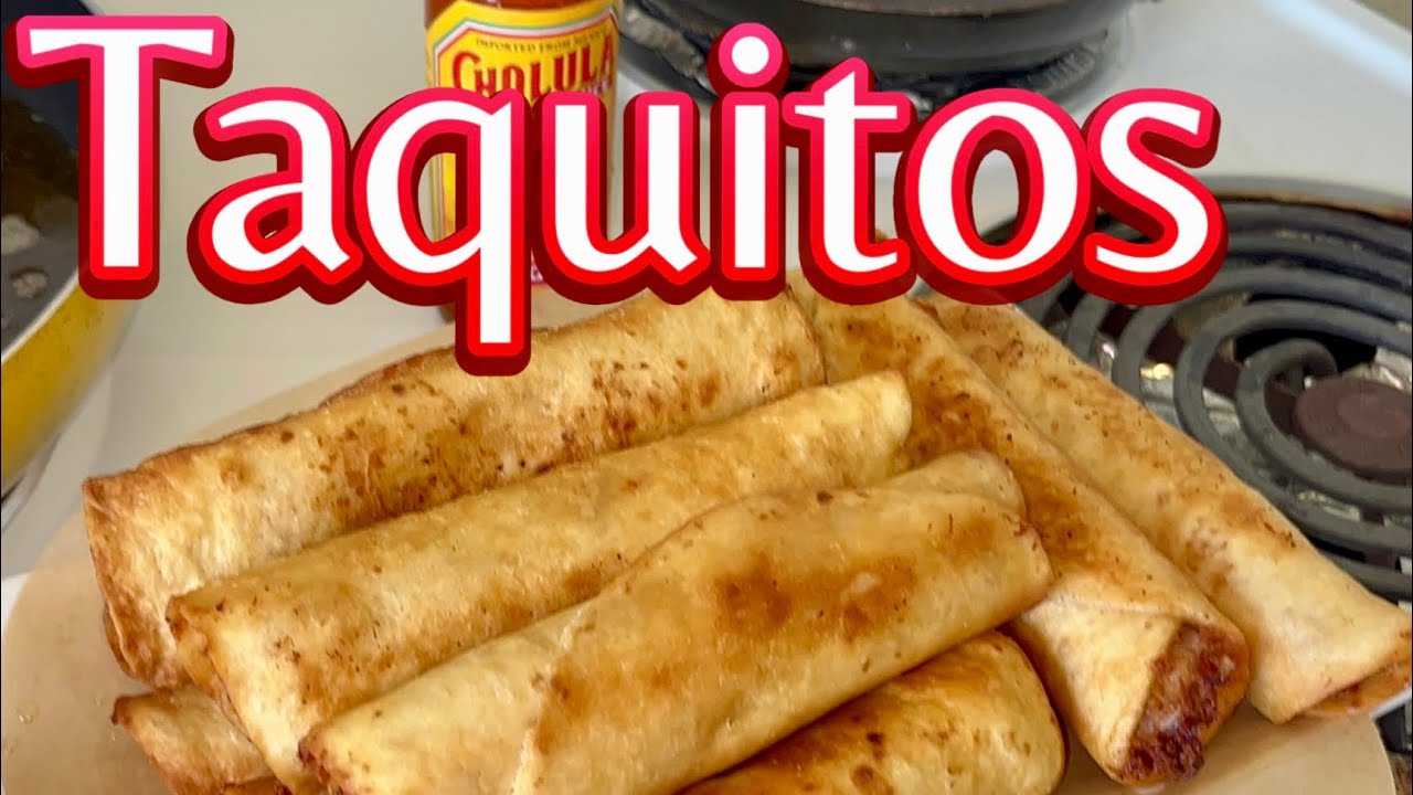 How To Make Chicken Taquitos | Rolled Tacos Recipe
