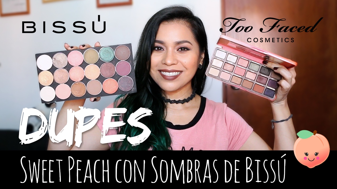 Haz tu propia SWEET PEACH de Too Faced con SOMBRAS INDIVIDUALES BISSÚ | Karla Burelo :)