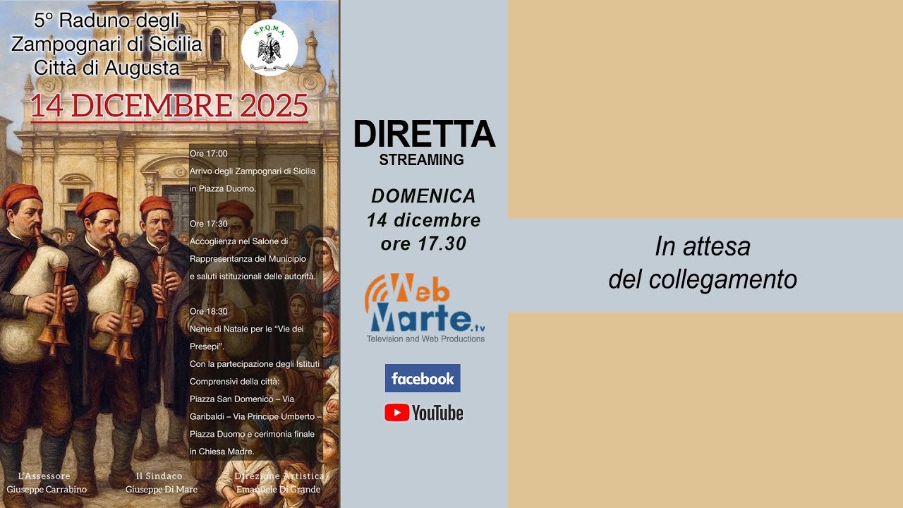 5° Raduno degli Zampognari di Sicilia Città di Augusta