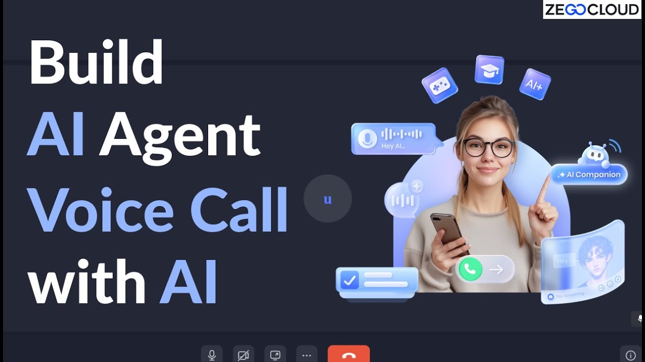 Build AI Agent in HTML & Javascript || Voice chat with AI using ZEGOCLOUD