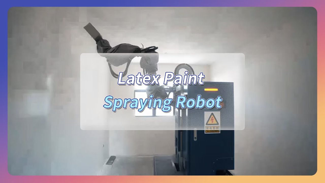Introducing the Latex Paint Spraying Robot!