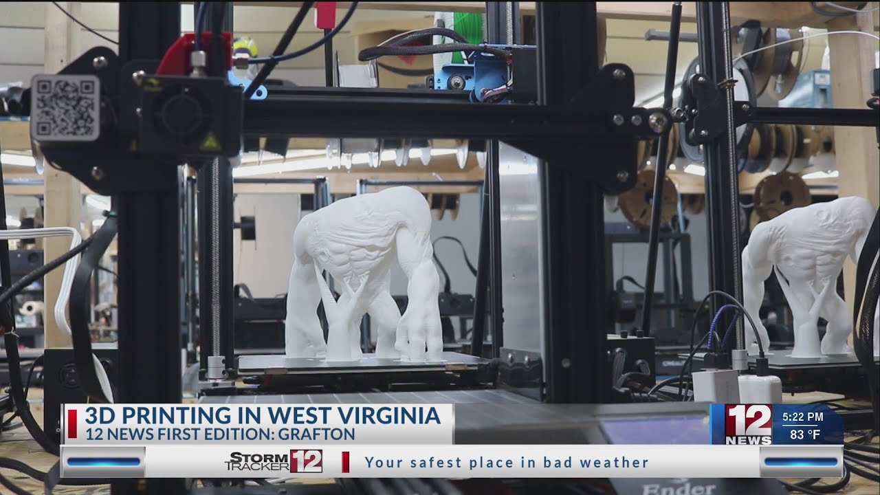 The largest 3D print shop you've ever seen is in Grafton, WV