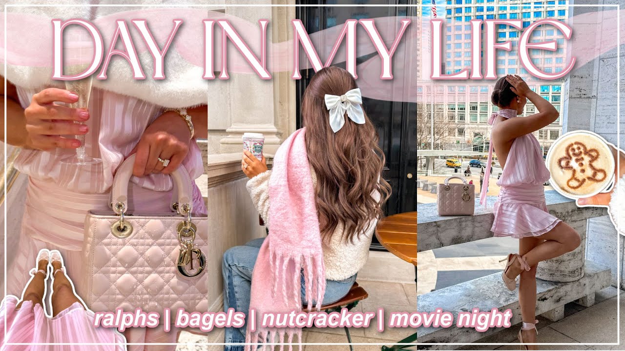 Spending A Cozy Winter Day in NYC🩰 | The Nutcracker, Ralph's Coffee, Bagels, & More! | Lauren Norris