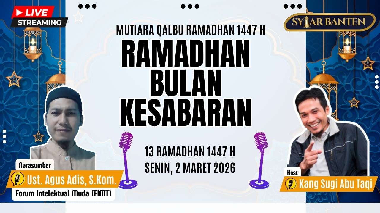 Podcast MQR 13 | Ramadhan Bulan Kesabaran | Mutiara Qalbu