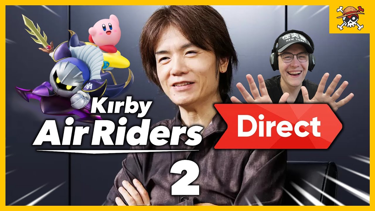 Kirby Air Riders Direct 2 - RogersBase Reacts
