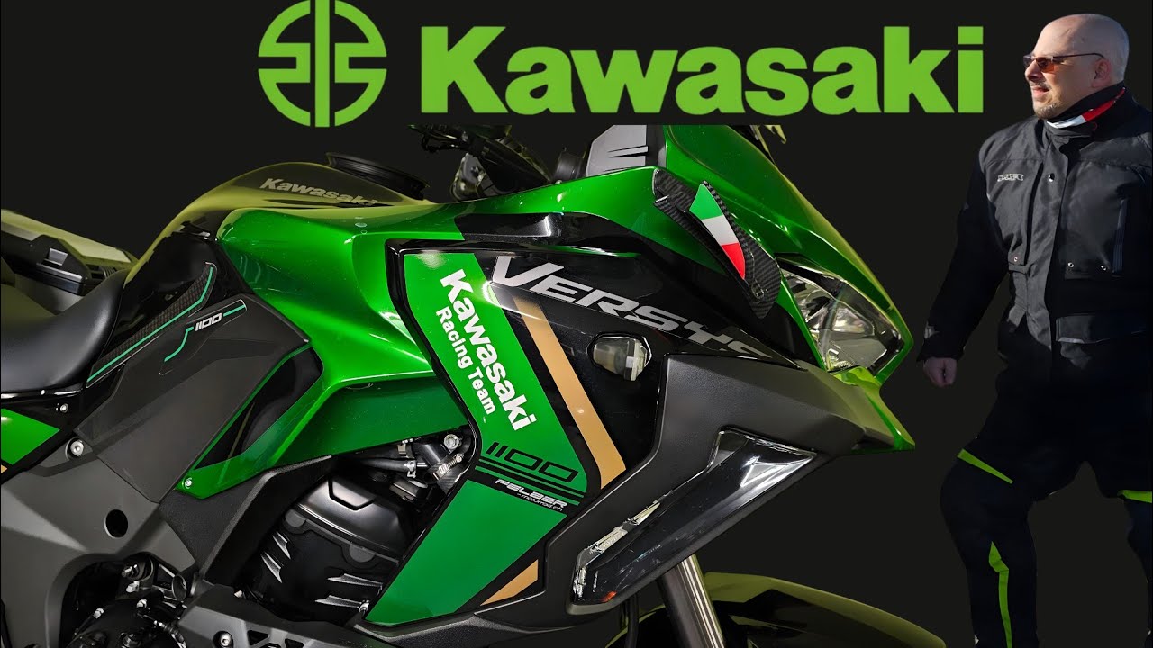 Kawasaki Versys 1100. Consigli per andare in Moto a Febbraio #melomarimoto #Kawasaki