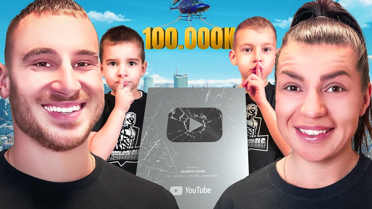 KIDARE UNI&Scaron;TILE SILVER PLAY BUTTON