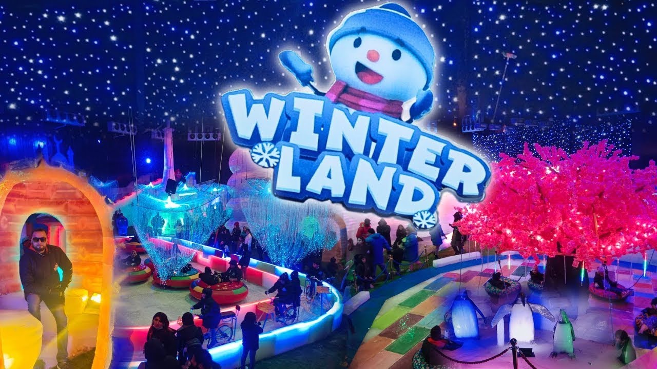 Inside Bahria Town's Insane Winterland Attraction