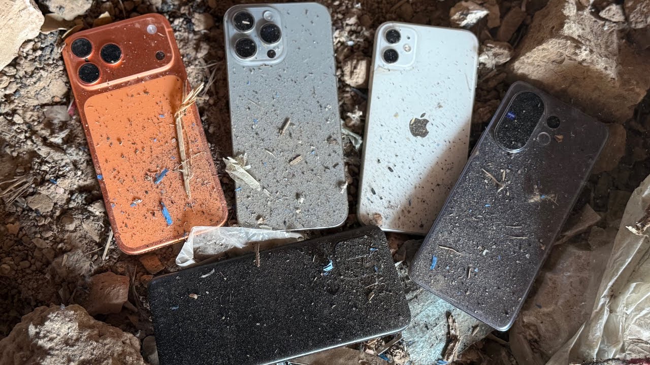 We Found iPhones & Android Phones Inside an Abandoned Oil Tank in USA 😱