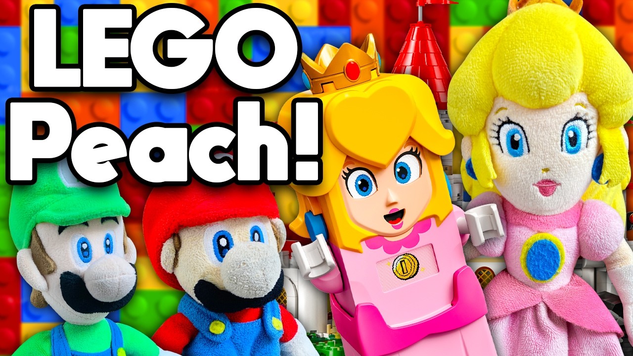 Paper Mario Bros - LEGO Peach!