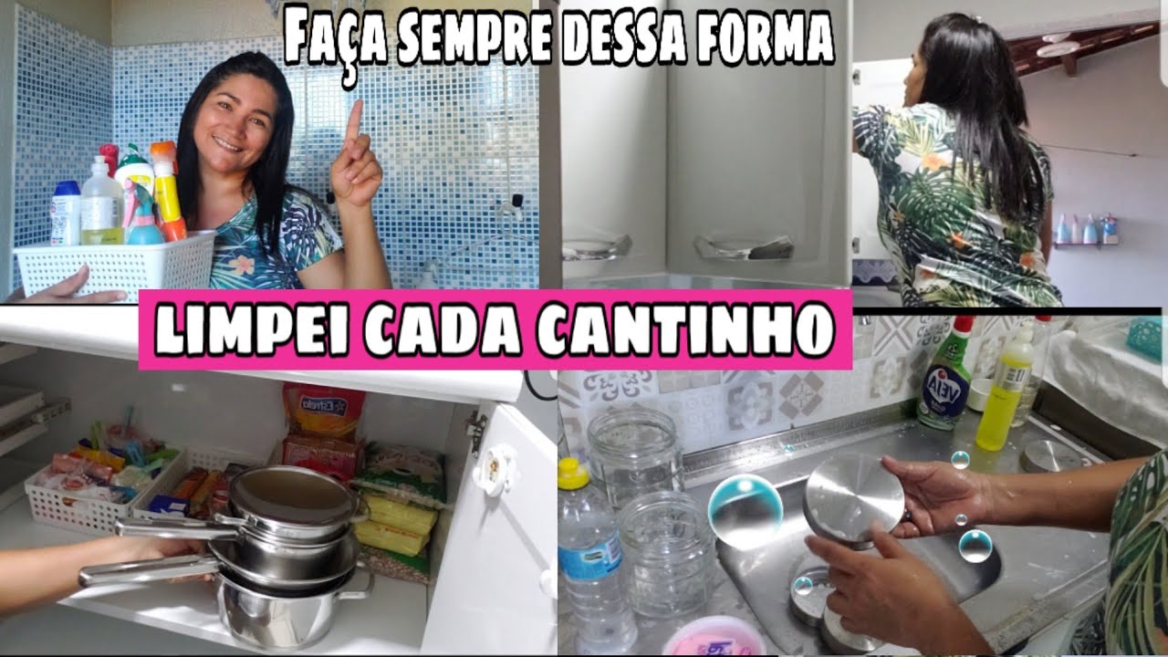 FAXINA DETALHADA + organizaçao | por casa limpa