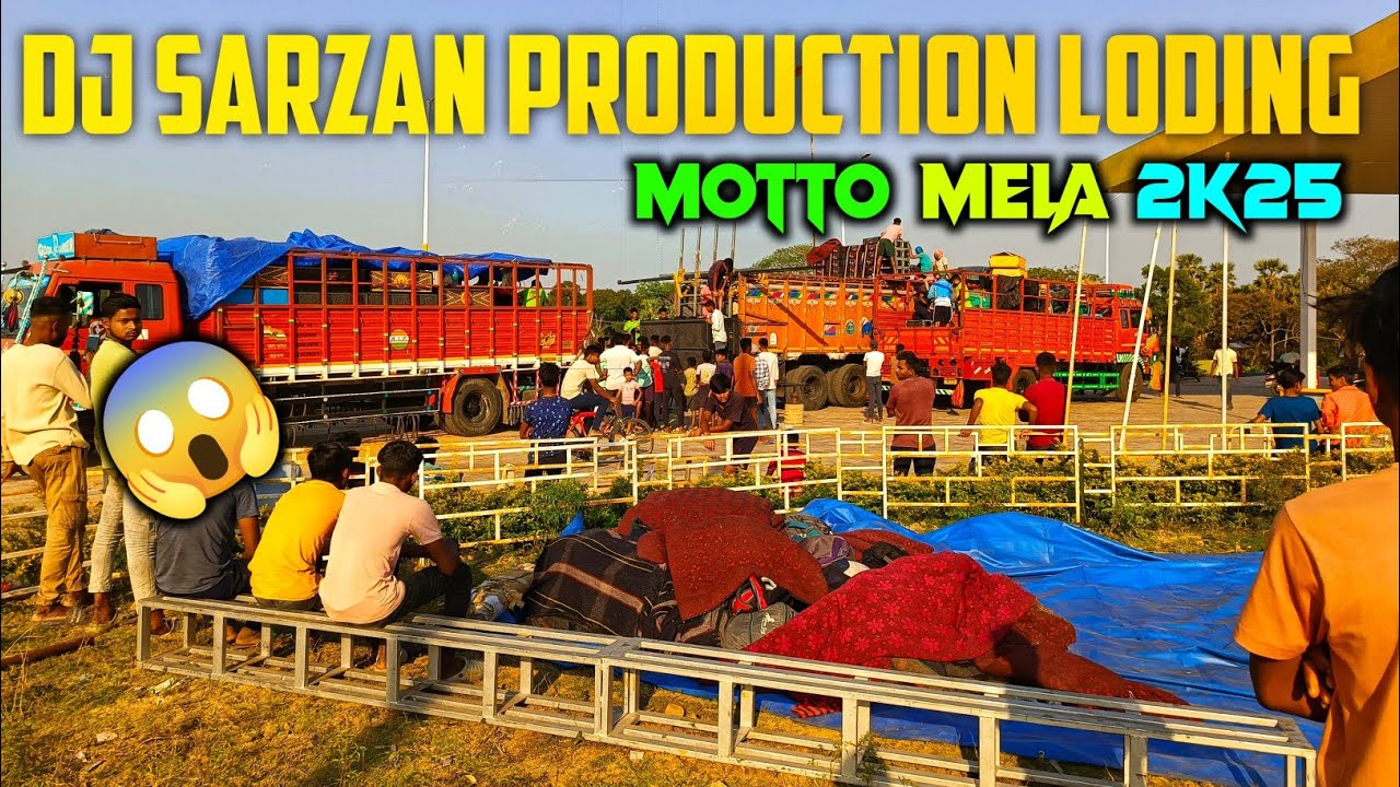 ||DJ SARZEN PRODUCTION LODING MOTTO MELA 2K25 😱||