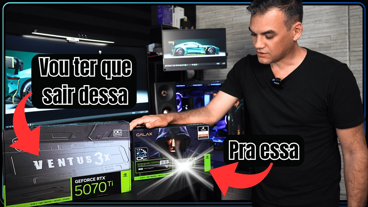 Defeito RIDÍCULO na Minha RTX 5070 Ti