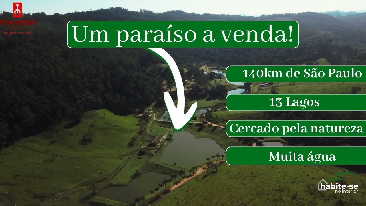 VENDIDA/ FAZENDA A VENDA NO CIRCUITO DAS ÁGUAS PAULISTA. UM PARAISO A 140 KM DA CIDADE DE SÃO PAULO.