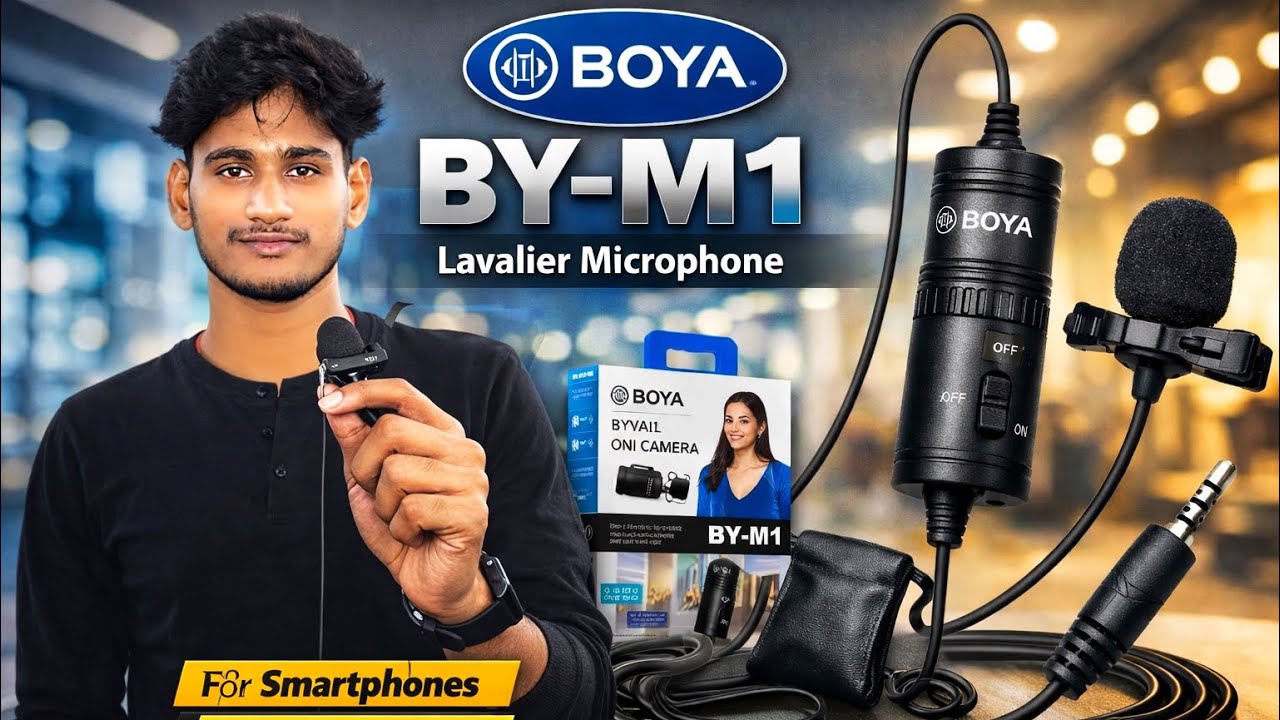 Boya BY-M1 Mic Review 2026 – how to use boya m1 mic in mobile #boya 