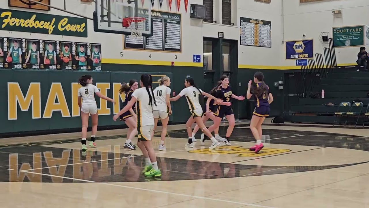 San Marin girls jv vs Ukiah 2nd half 