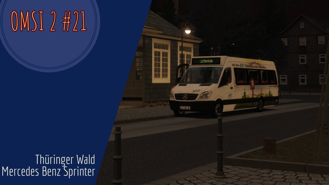 OMSI 2 #21 | Thüringer Wald - Frühdienst mit dem Mercedes Benz Sprinter | 2K