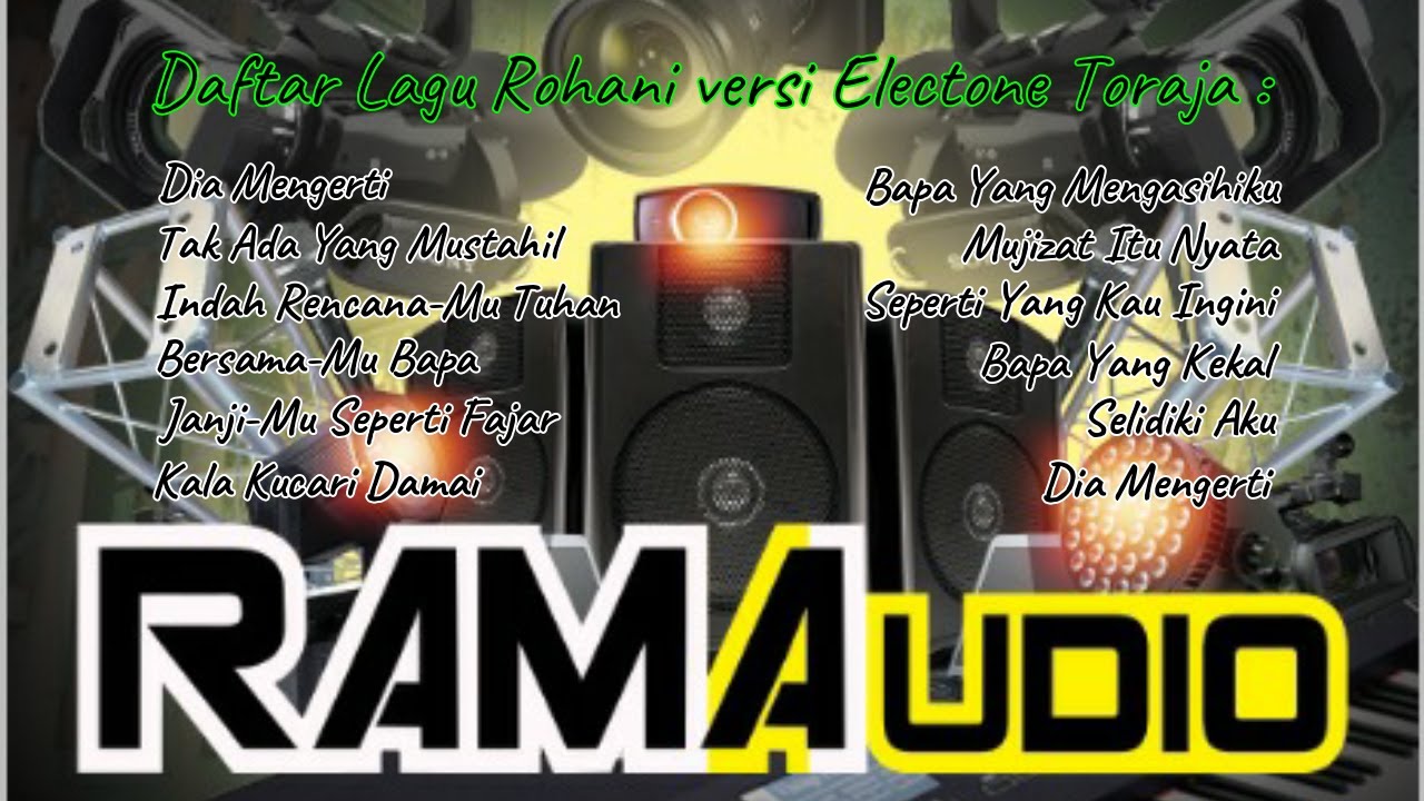 Kumpulan Lagu - Lagu Rohani versi Electone Toraja