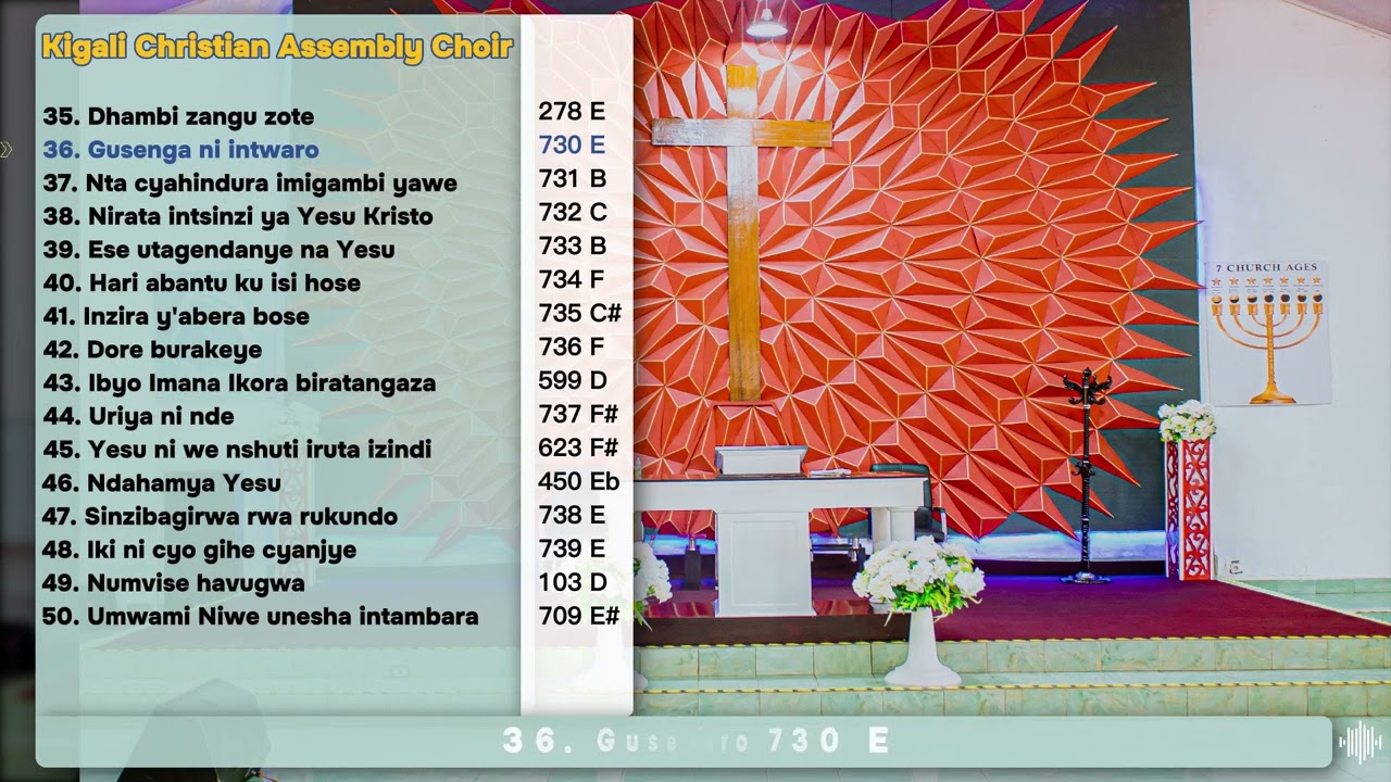Indirimbo audio 4- Kigali Christian Assembly