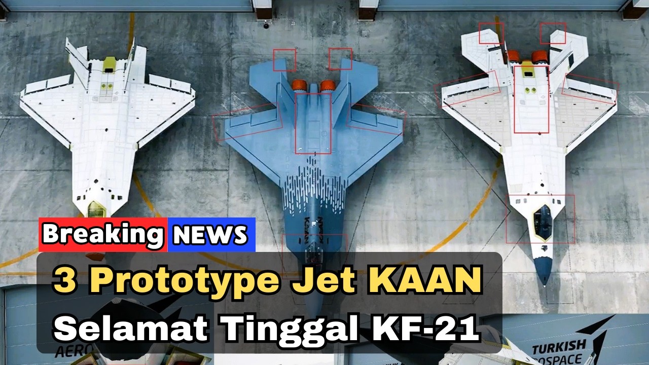 LEBIH NGEBUT DARI KF-21! 3 Prototype Jet Siluman KAAN Keluar Kandang, Indonesia Tinggalkan Korea?