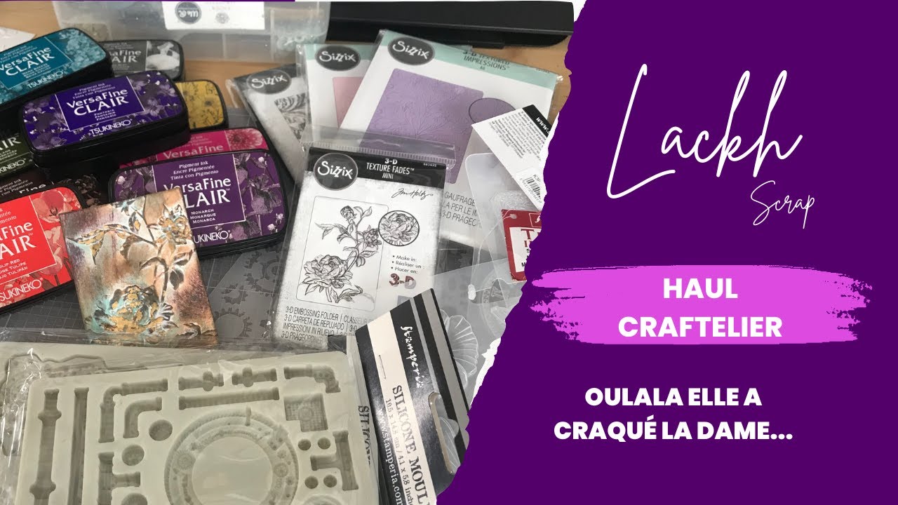 Haul Craftelier - Janvier 2024 - J'ai un peu craqué 😅