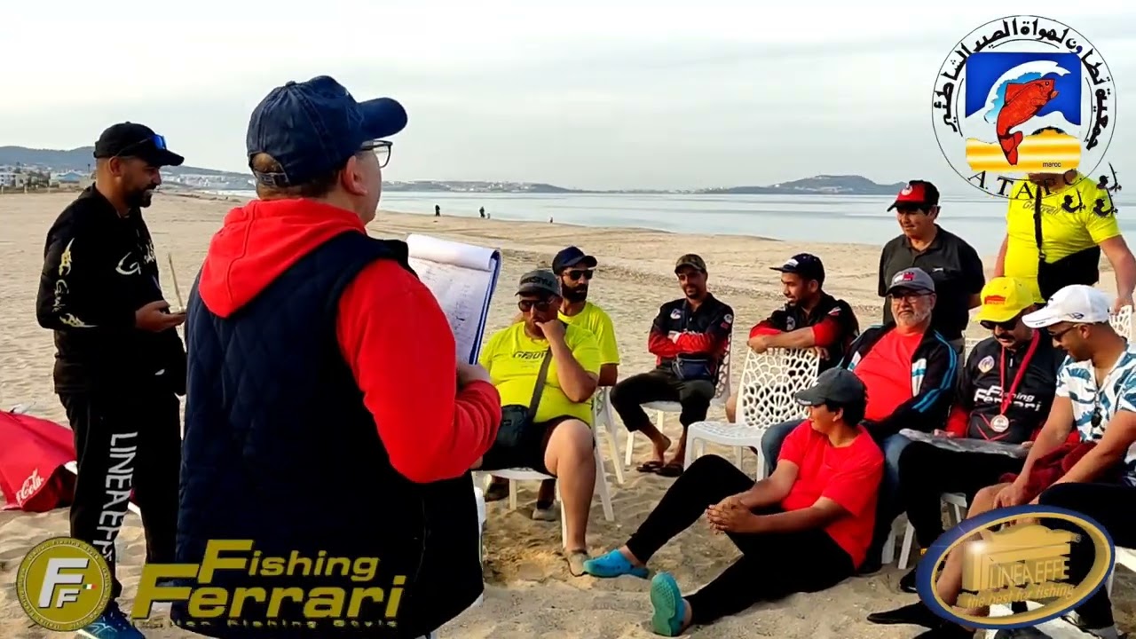 المباراة الأولى لجمعية تطاون لهواة الصيد الشاطئي برسم بطولة تطوان الداخلية SURFCASTING 2022